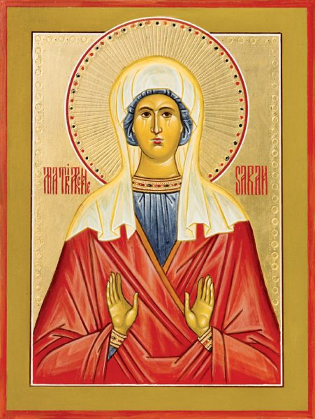 Святая Сара Ливийская 