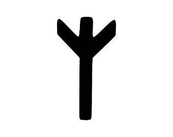 Знак Альгиз 