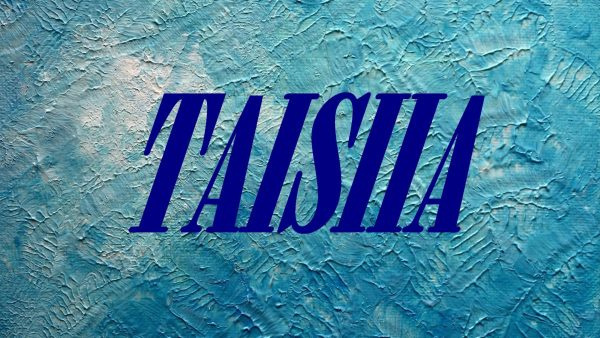 Название TAISIIA на синем фоне